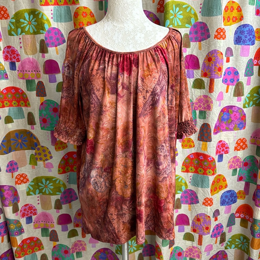 SJS Off The Shoulder Blouse. 2X